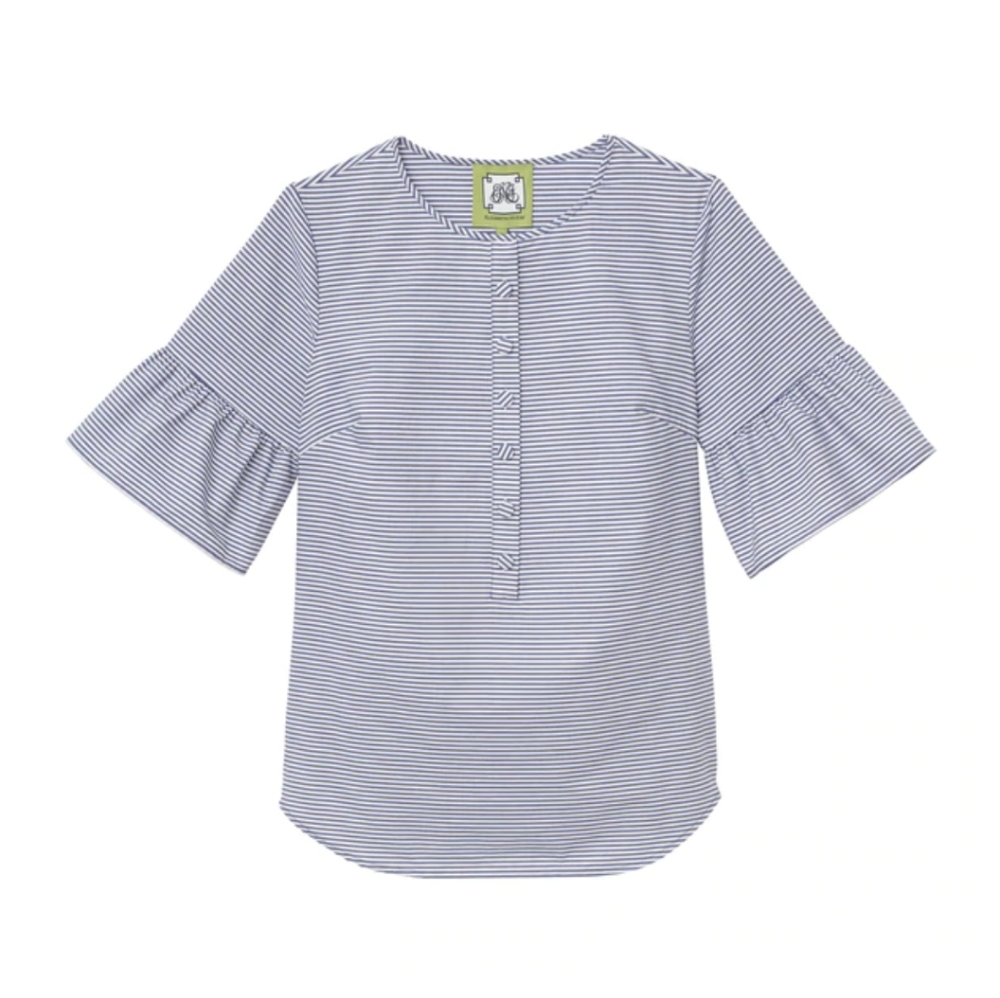 Elizabeth McKay Ruffle Blouse